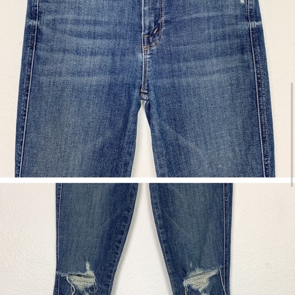 MOTHER The Vamp Fray Jeans in Crazy Like A Fox Size 24 - Picture 2 of 5